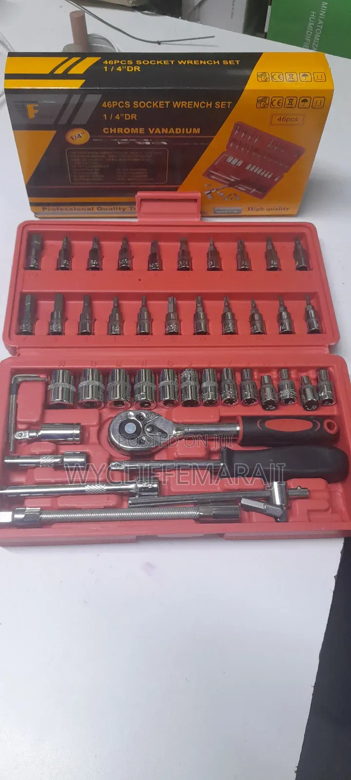 46pcs Tool Set, Socket Wrench Set