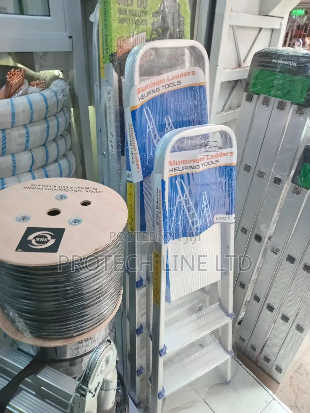 6 Step Aluminium Foldable Ladder a Type
