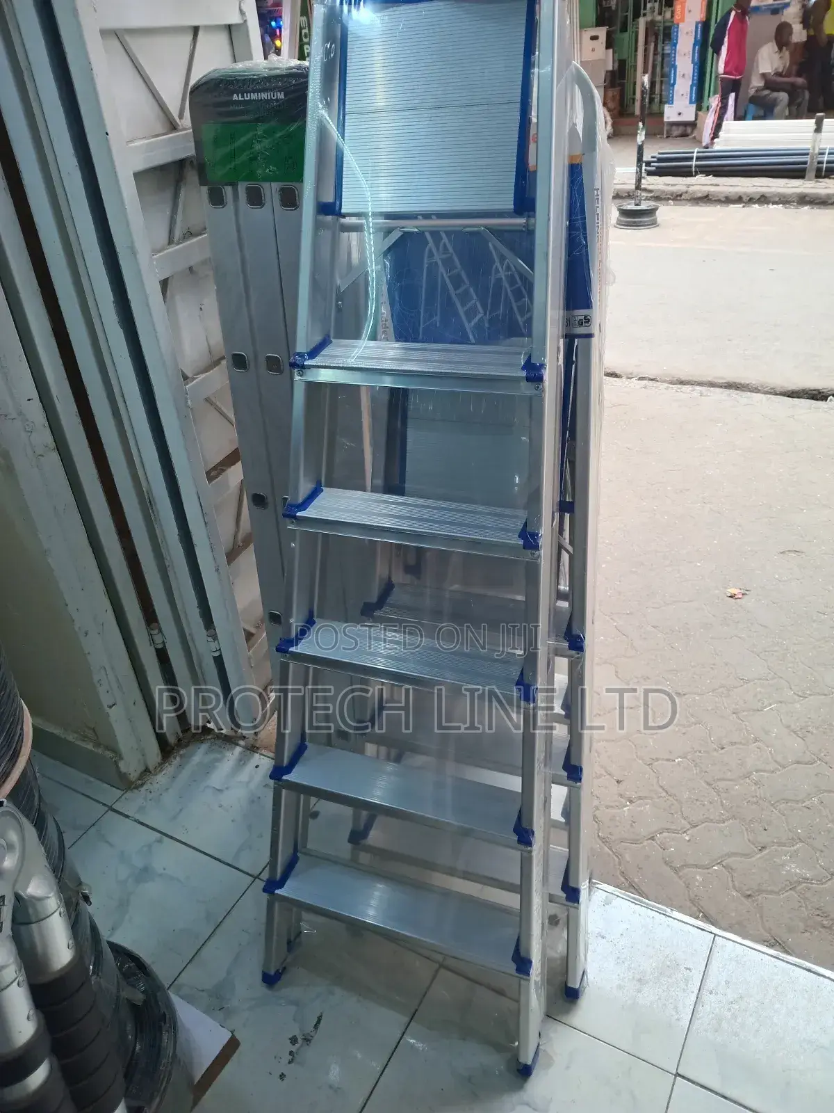 6 Step Aluminium Foldable Ladder a Type