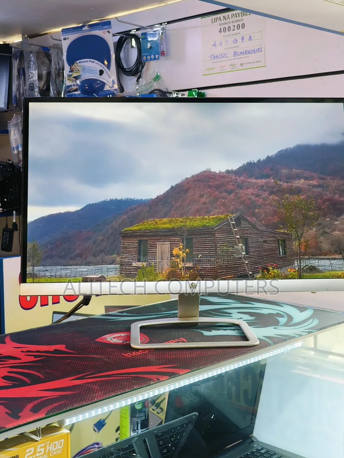 Hp 27inches Edge to Edge Monitor