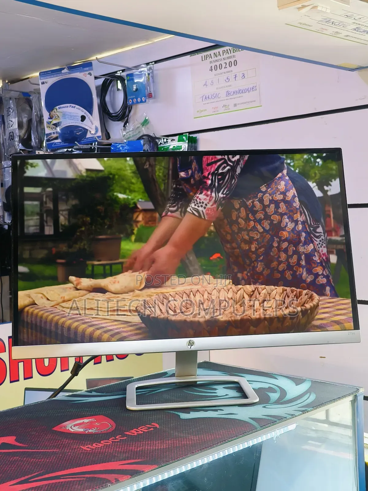 Hp 27inches Edge to Edge Monitor