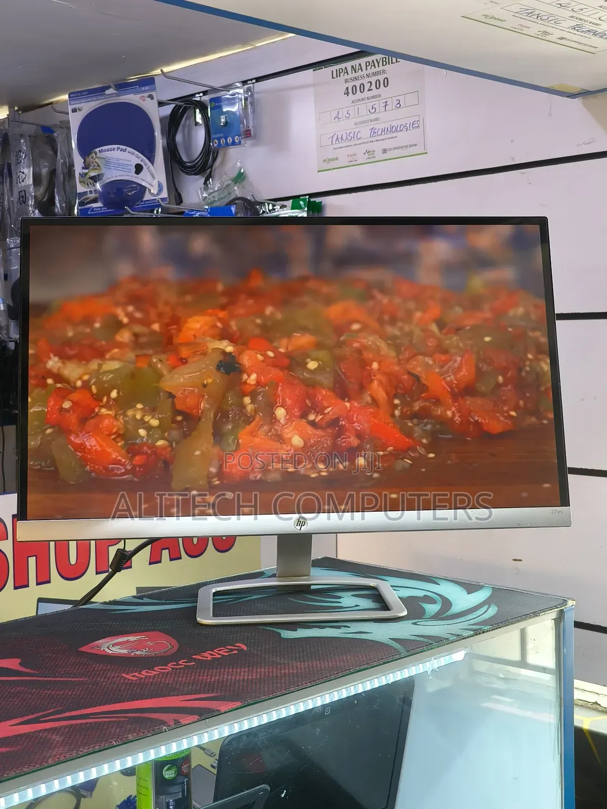 Hp 27inches Edge to Edge Monitor