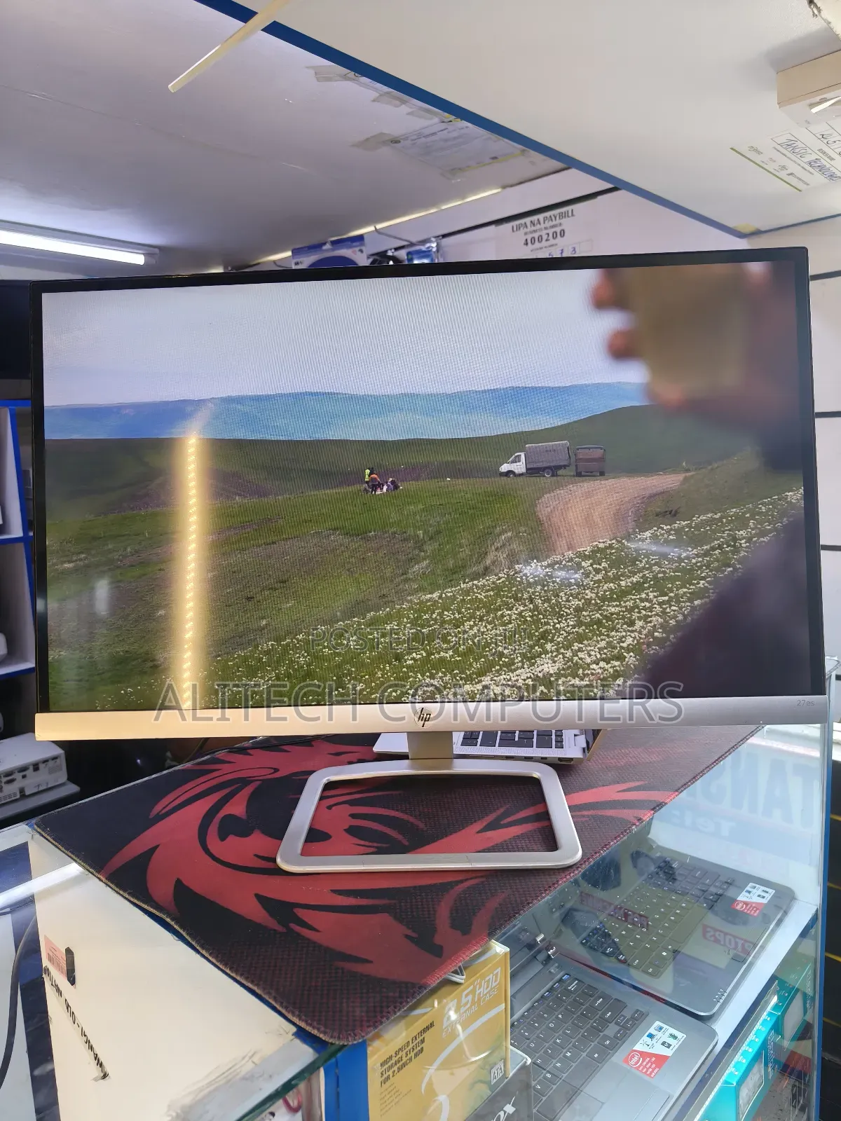 Hp 27inches Edge to Edge Monitor