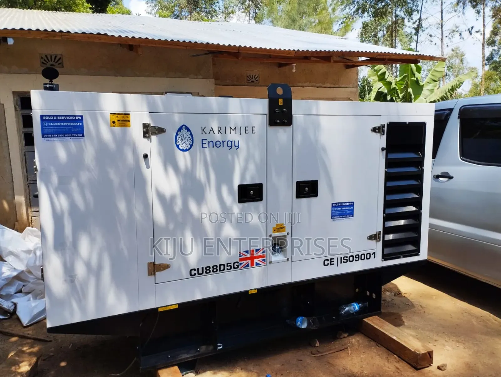 Karmjee Generator 80kva Available
