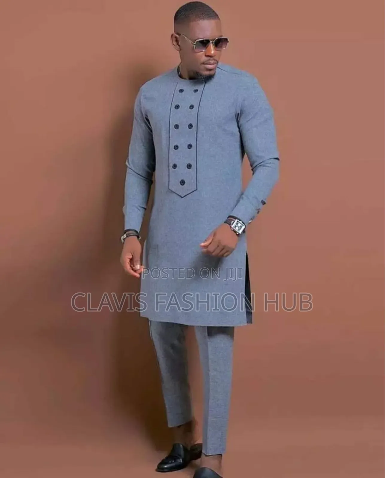 Detailed Suit for Executive Men