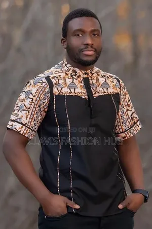 Ankara Designer Shirts for Plus Size Men