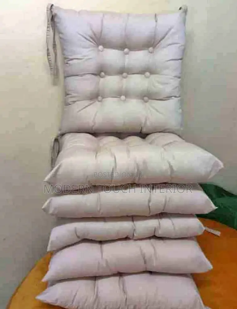 Beige Chair Pads/ Comforters