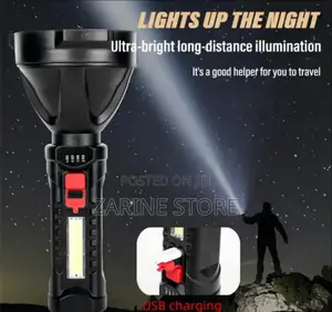 Led Portable Rechargeable Light Torch, Output Power Is 5W