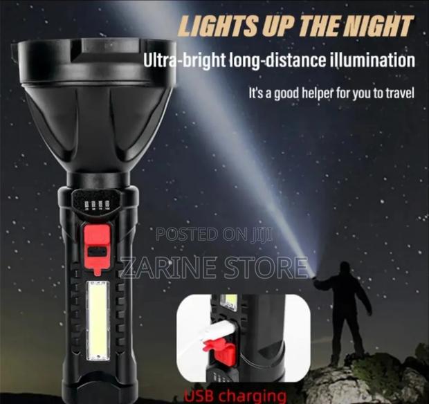 Led Portable Rechargeable Light Torch, Output Power Is 5W - main view