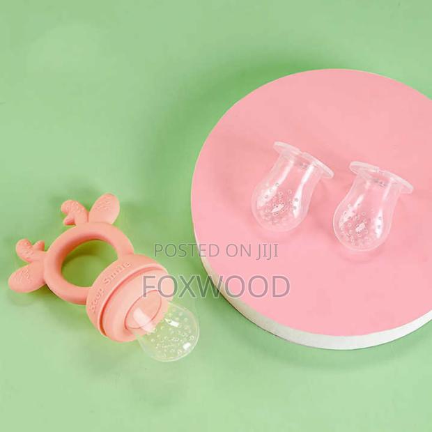 4 In1 Silicone Food Nibbler With 2 Extra Mesh Nipples - thumbnail 4