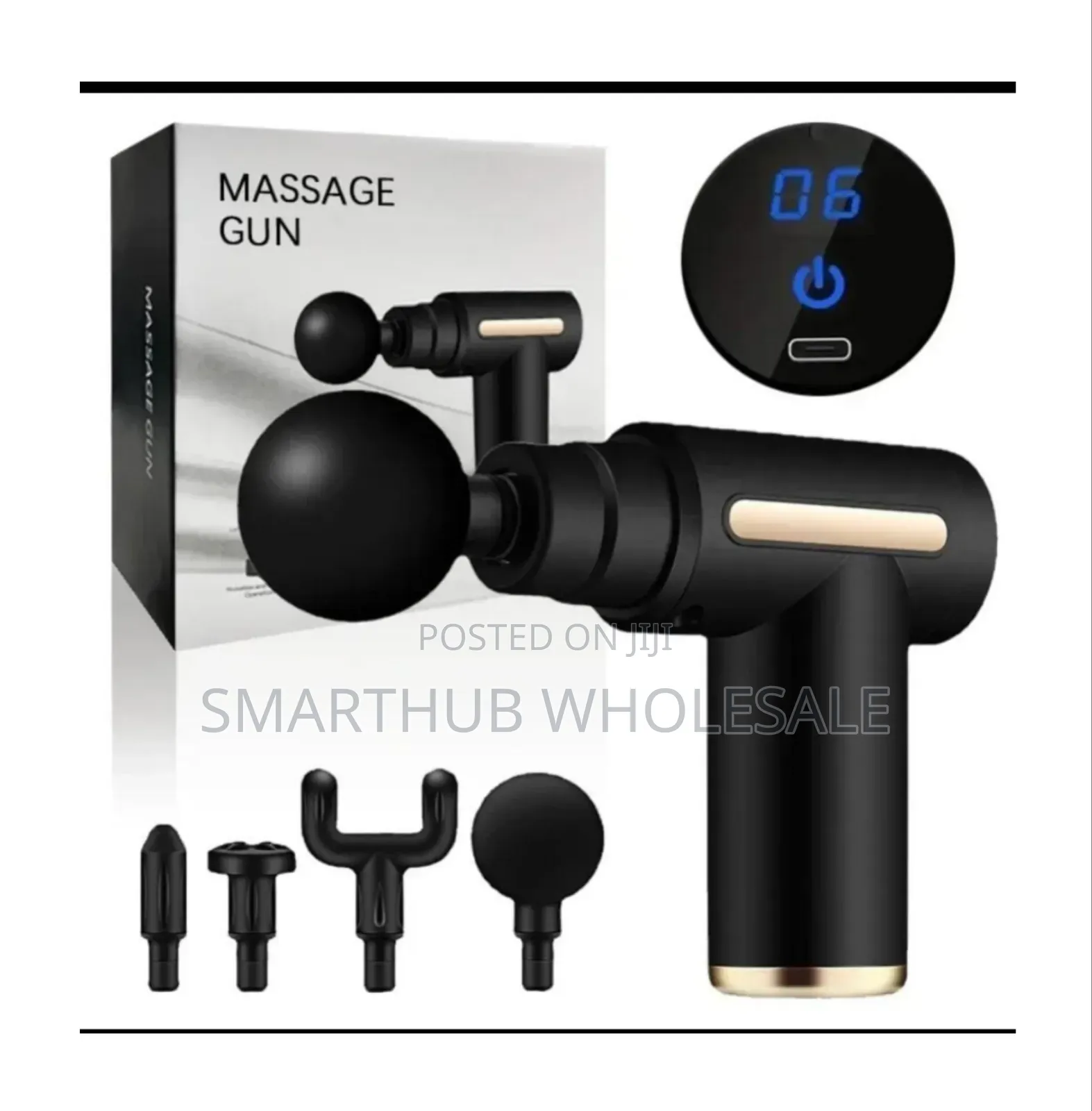 5 in 1 Portable Gun Massager