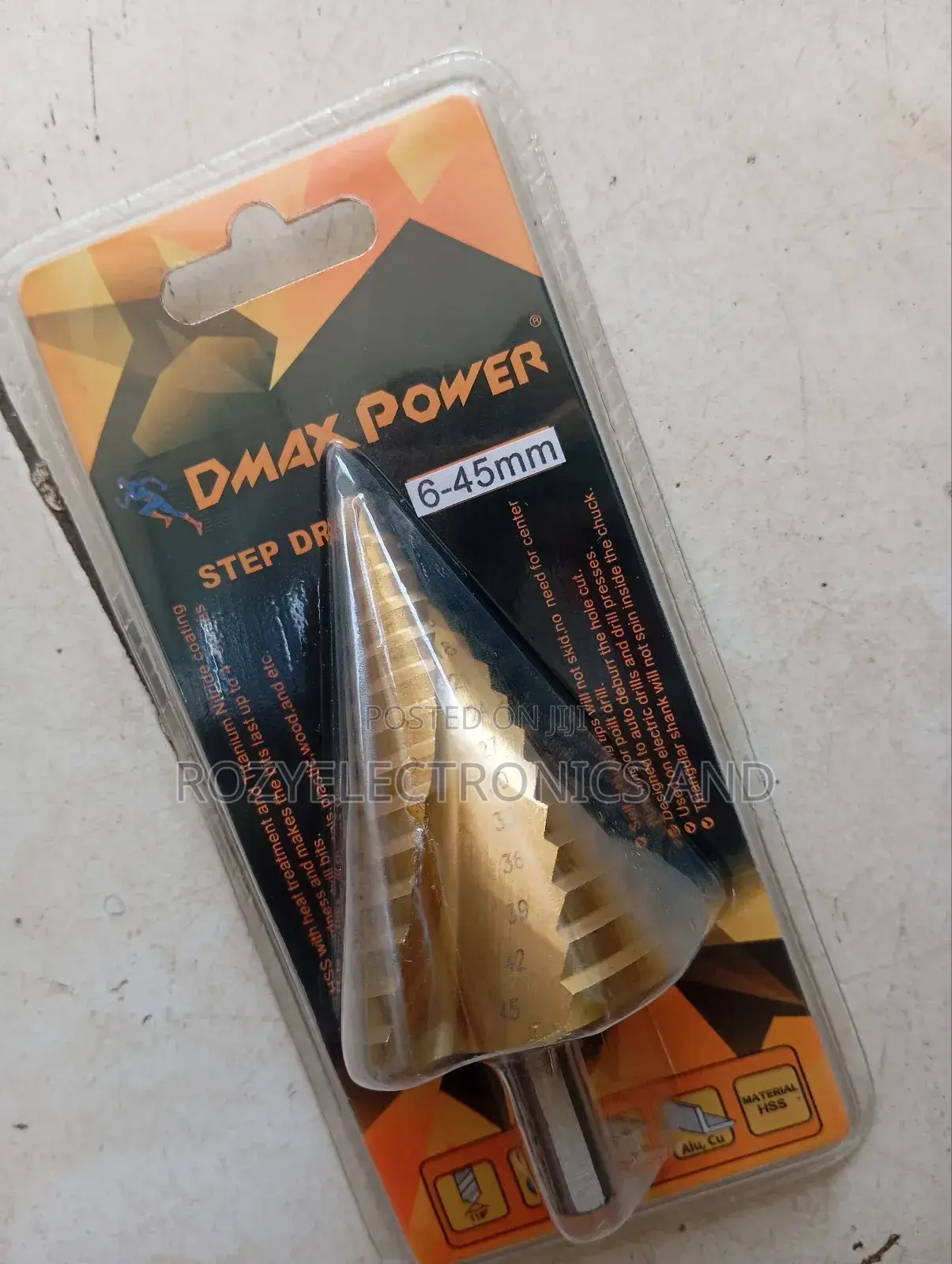 Step Bit 6_45mm Step Drill