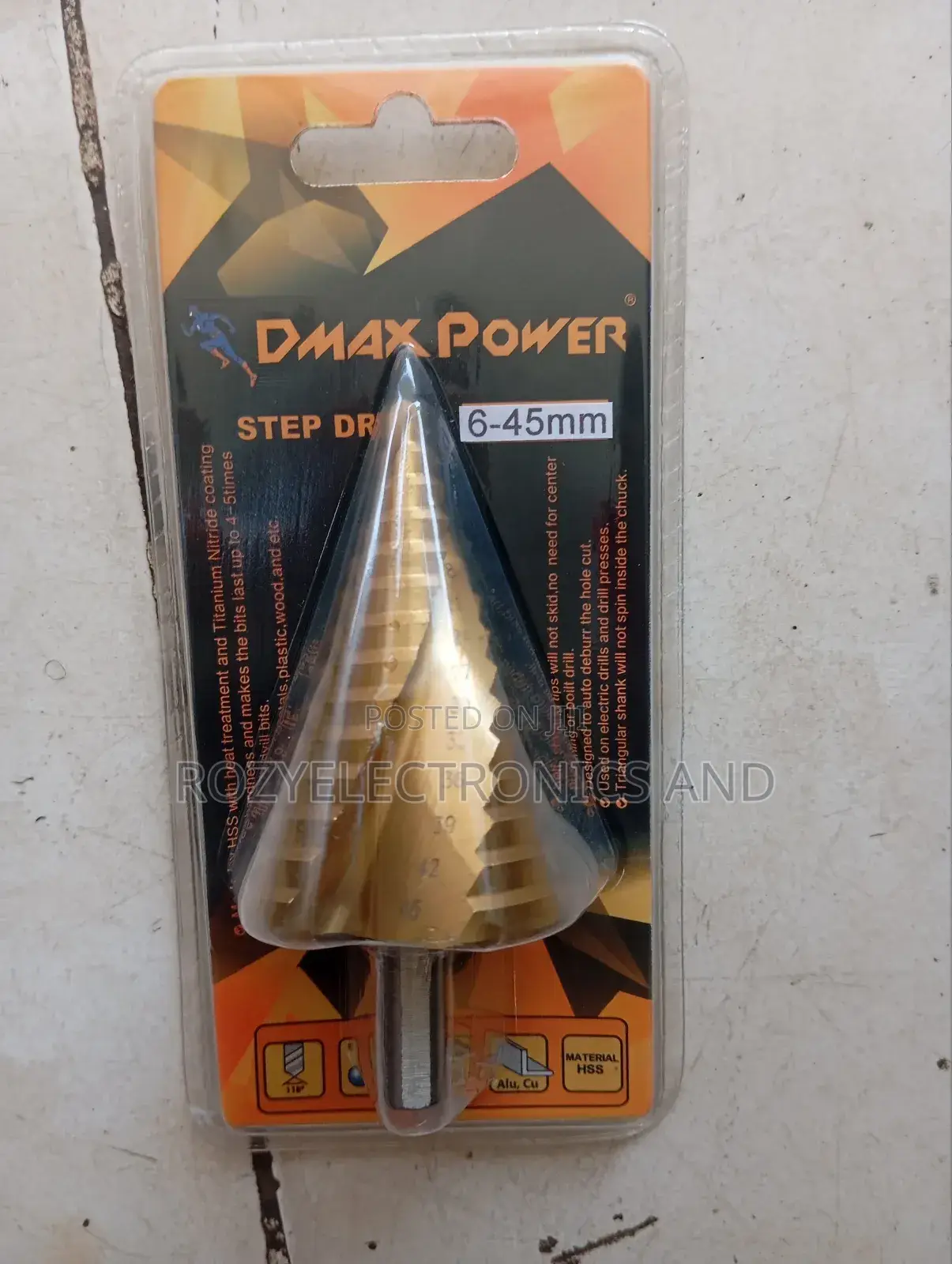 Step Bit 6_45mm Step Drill