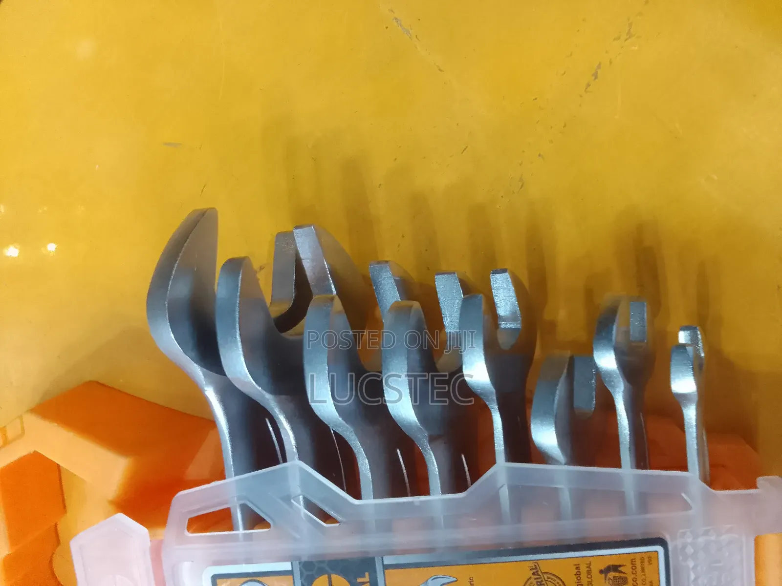 Ingco HKSPA3088 Double Open End Spanner Set 6-22 Mm
