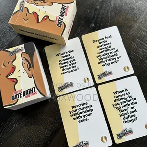 Date Night Couple Card Game
