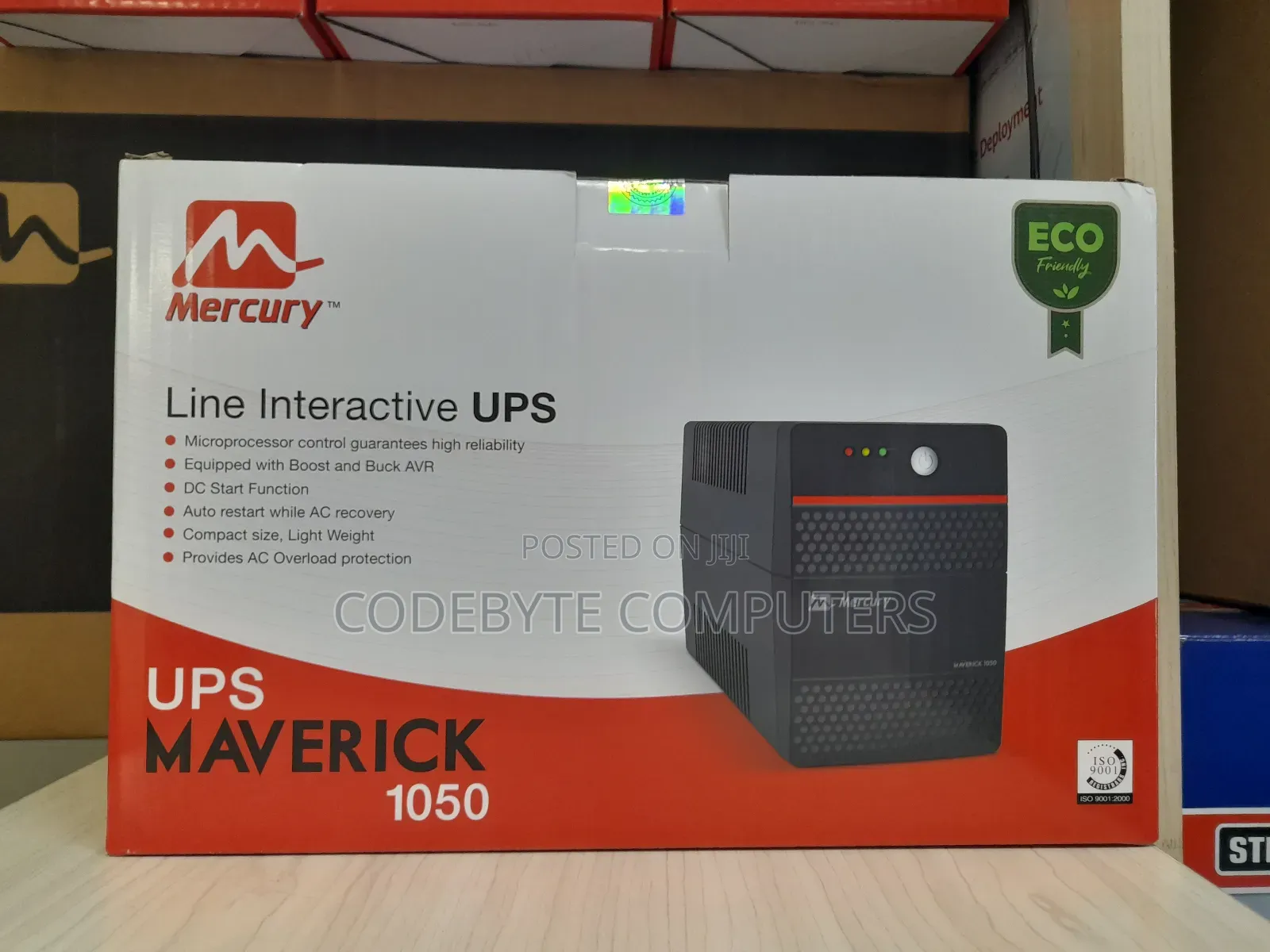 1050VA Mercury Maverick Uniterruptable Power Supply Ups