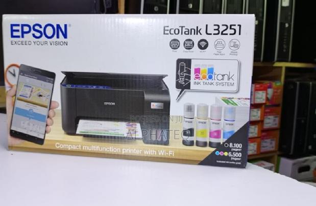 Epson Ecotank L3251 Ink Tank,Wireless Ink Jet Printer