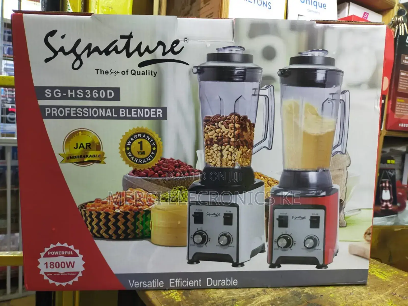 Signature 1800W Commercial Professional Blender