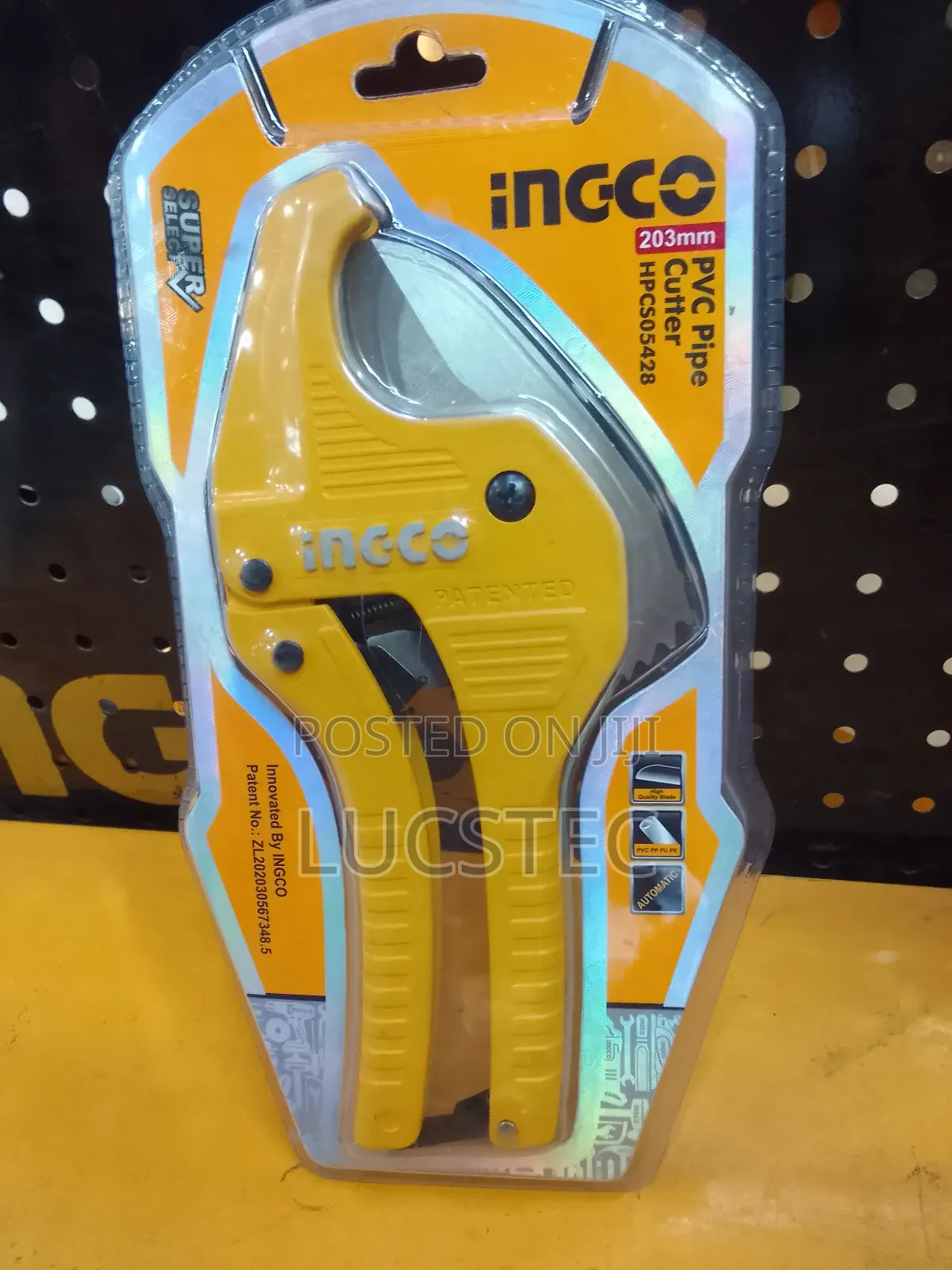 Ingco HPCS05428 PVC Pipe Cutter 203 Mm