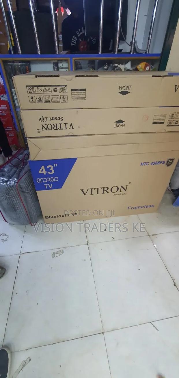 43 Inches Smart Android Frameless Vitron 43" Smart Bluetooth - main view