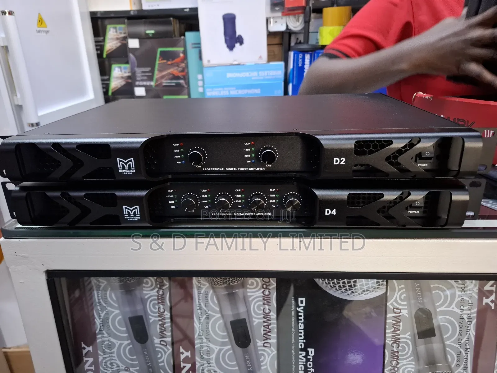 Martin Audio D4 Four Channels Digital Power Amplifier