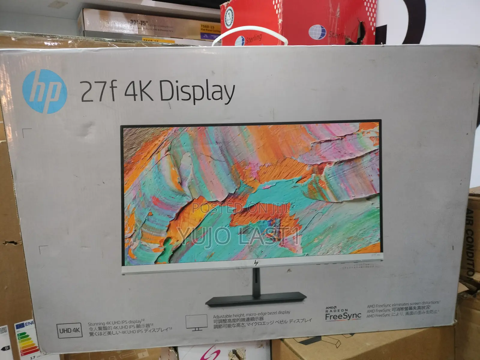HP 27F 27′′ Ultraslim Full-Hd Monitor