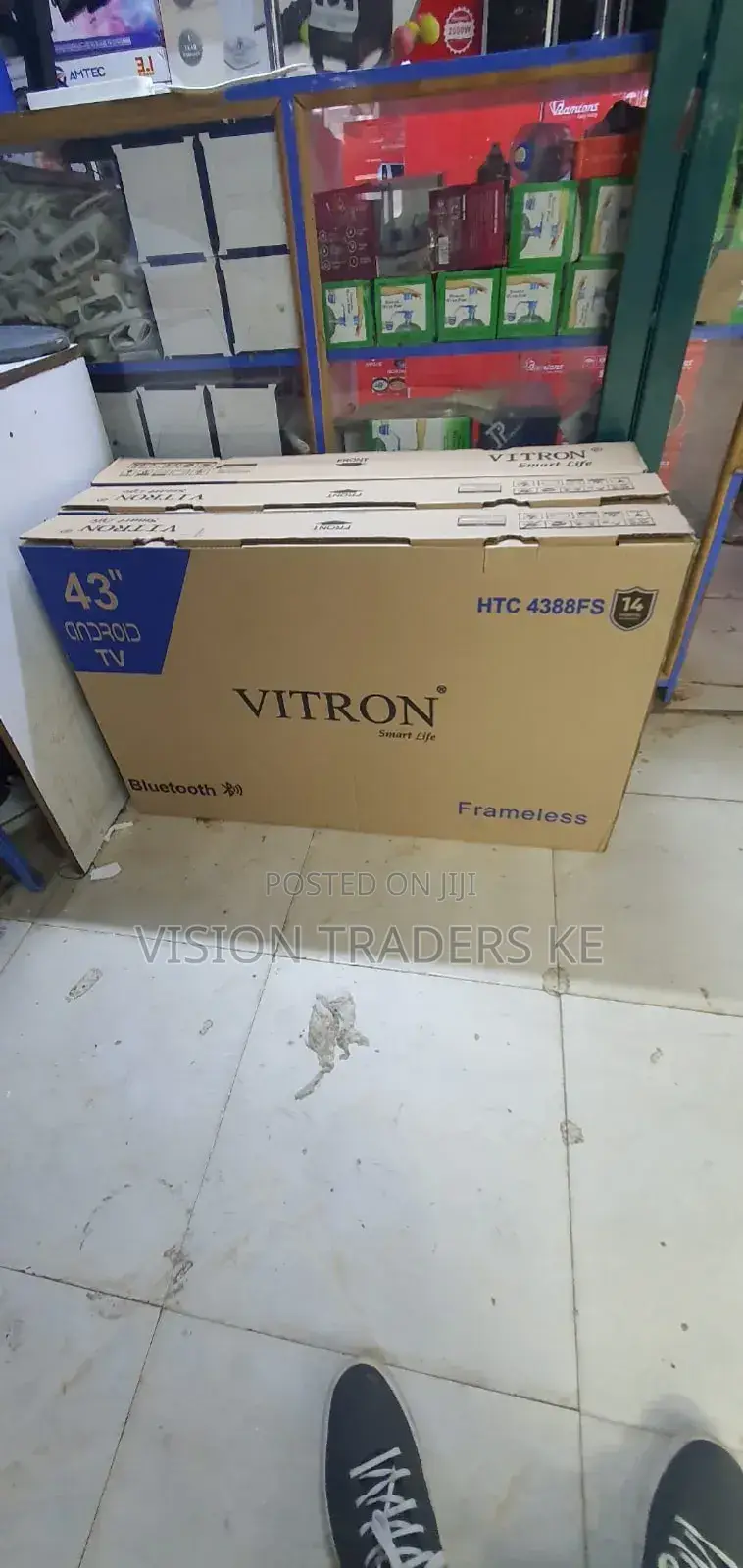 43 Inch Smart Android Frameless Vitron 43" Inches Bluetooth