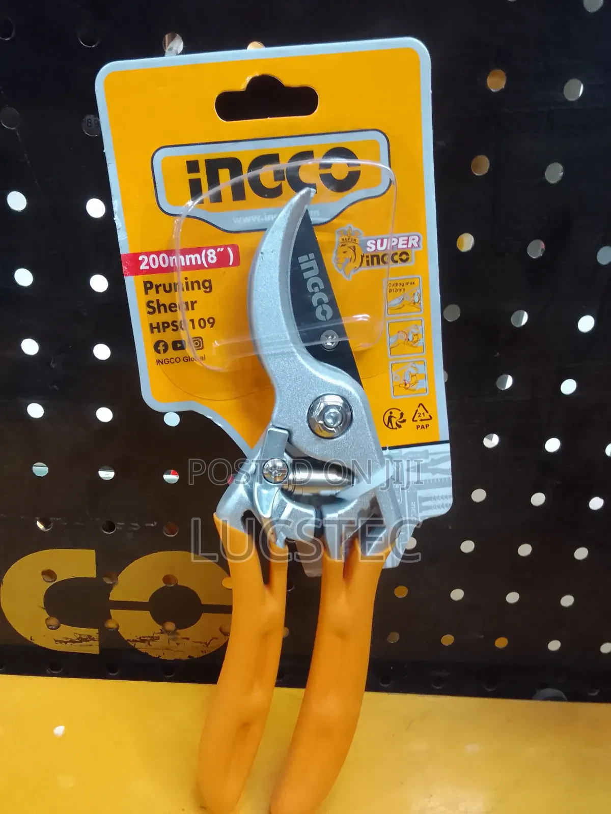 Ingco HPS0109 Pruning Shears 8" (200mm)