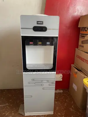Velton Water Dispenser Hot Cold Normal 3 Taps Cups Storage
