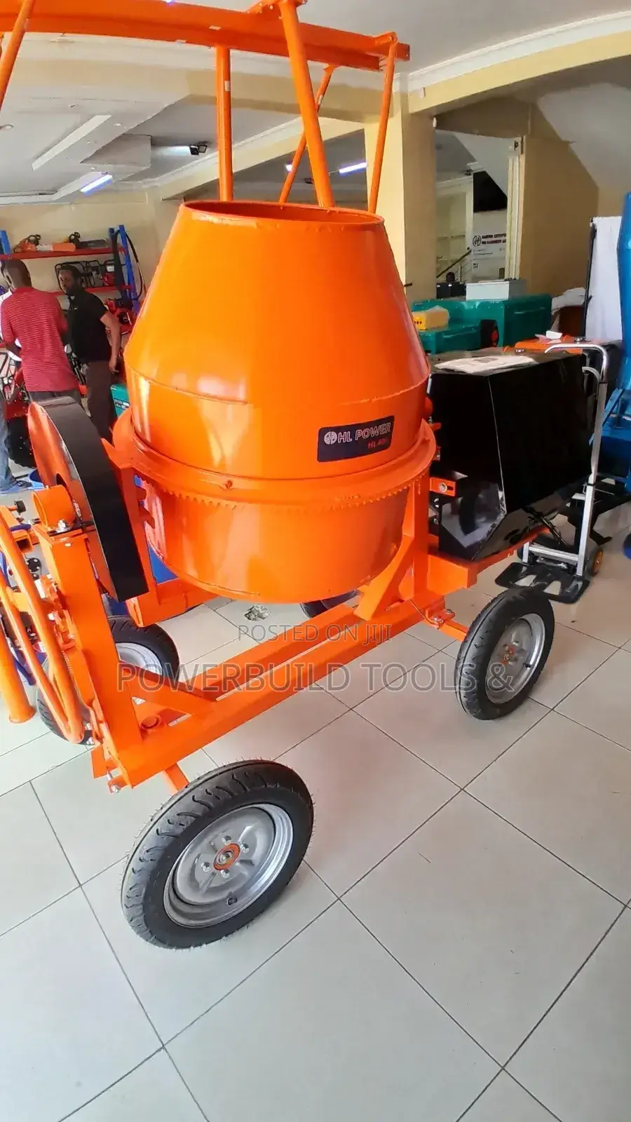 Italian HL 400LITRES Concrete Mixer