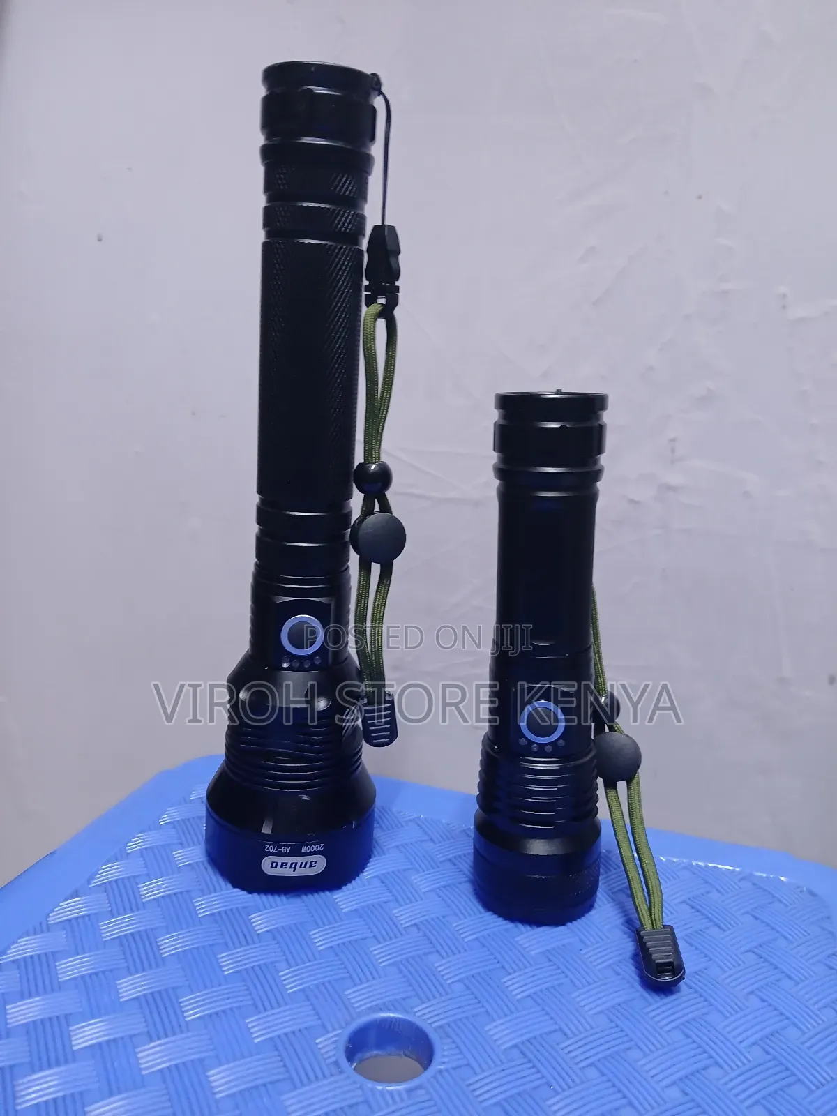 P70 / P50 Led Rechargeable Torches Aluminium Torch With Zoom
