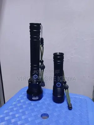 P70 / P50 Led Rechargeable Torches Aluminium Torch With Zoom