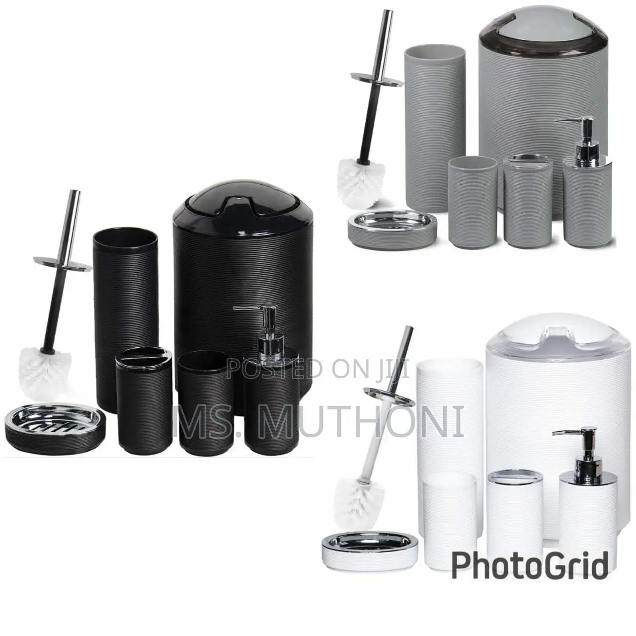6pcs Bathroom Accessories Set