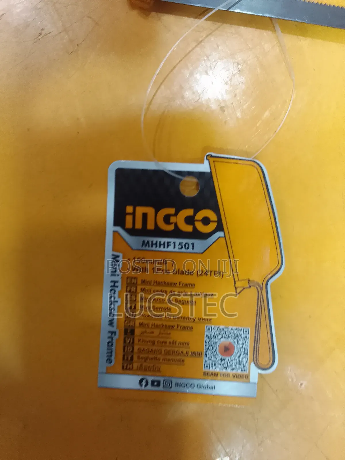 Ingco MHHF1501 Mini Handsaw Frame 6"(150mm)