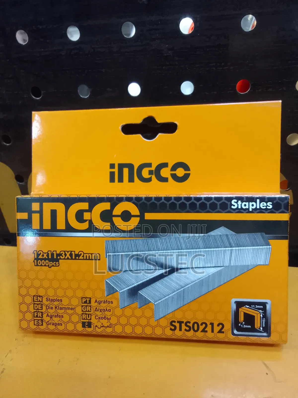 Ingco STS0212 Staples 12×11×1.2mm 1000pcs