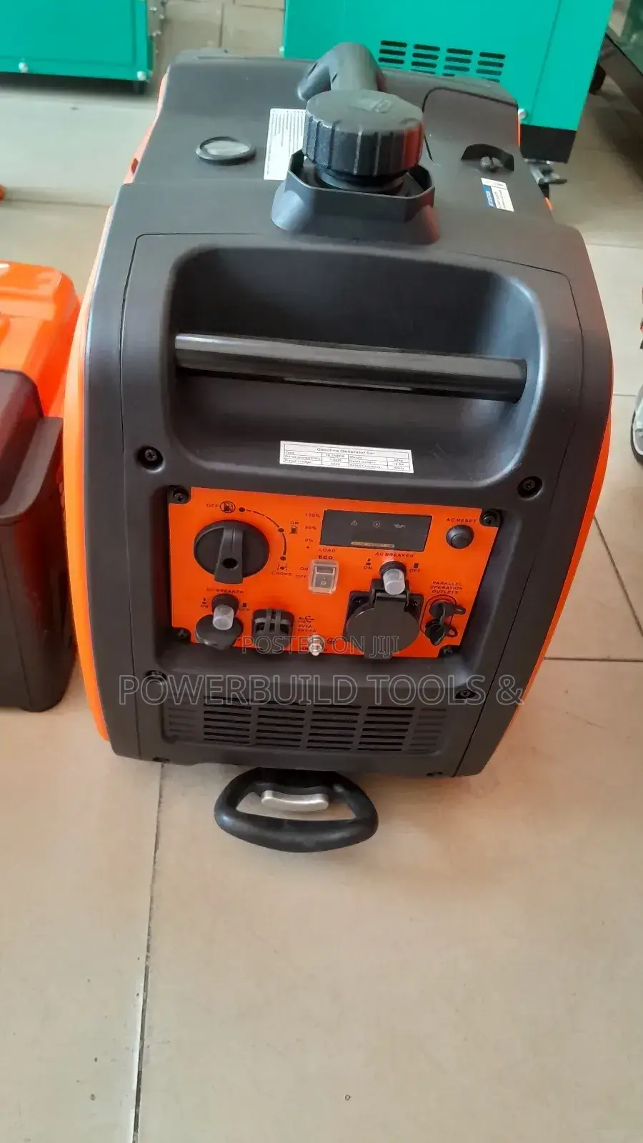 Portable 3.5KVA Super Silent Petrol Generator.