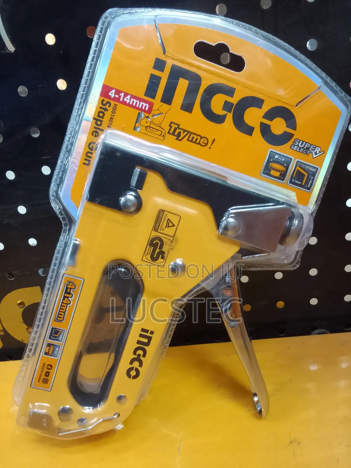 Ingco HSG14018 Staple Gun 4-14mm