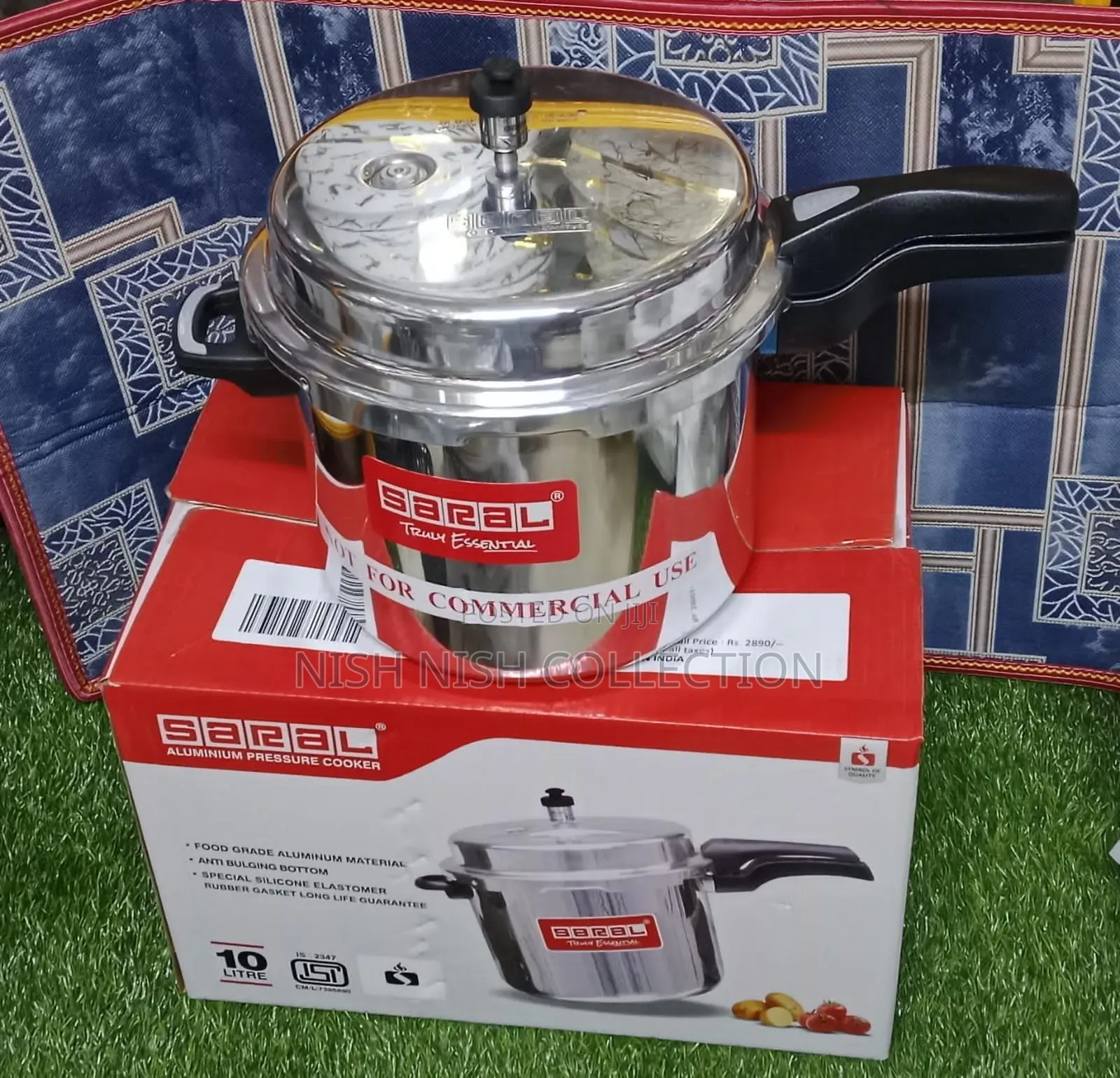 10 Litres Saral Pressure Cooker
