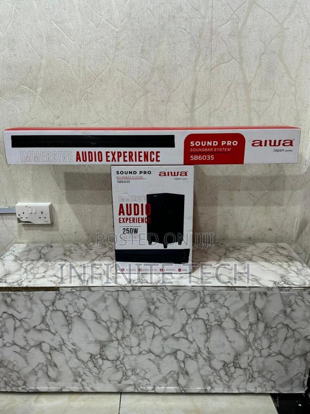 *AIWA2.1ch* (SB-6035 ) Sound Pro *-250w* Sound Bar System