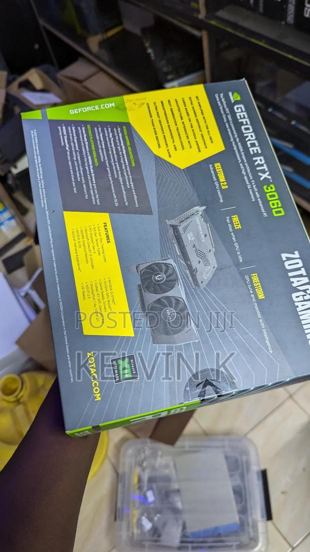 Zotac RTX 3060 12gb Graphics Card Gpu - thumbnail 3