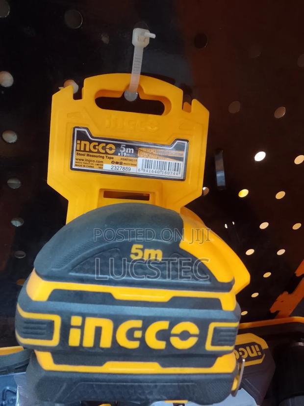 Ingco HSMT08519 Steel Measuring Tape 5M