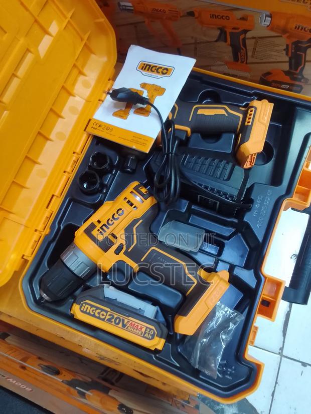 Ingco Lithium-Ion Cordless 2pcs Combo Kit 20V - thumbnail 2