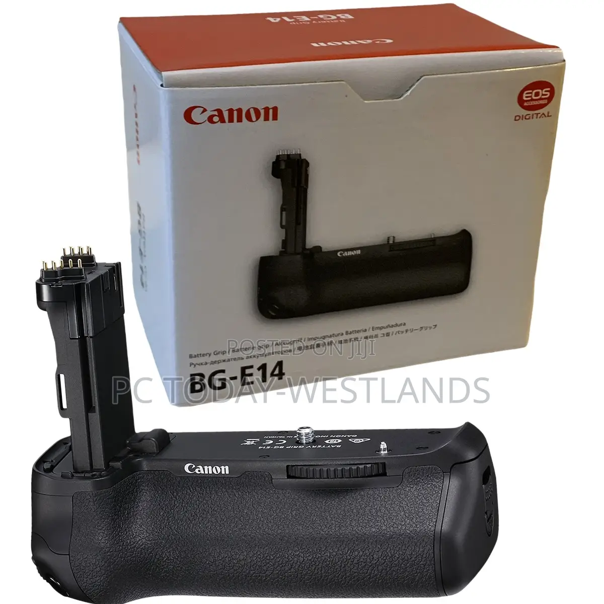 Canon BG-E14 Battery Grip for EOS 70D, 80D, and 90D