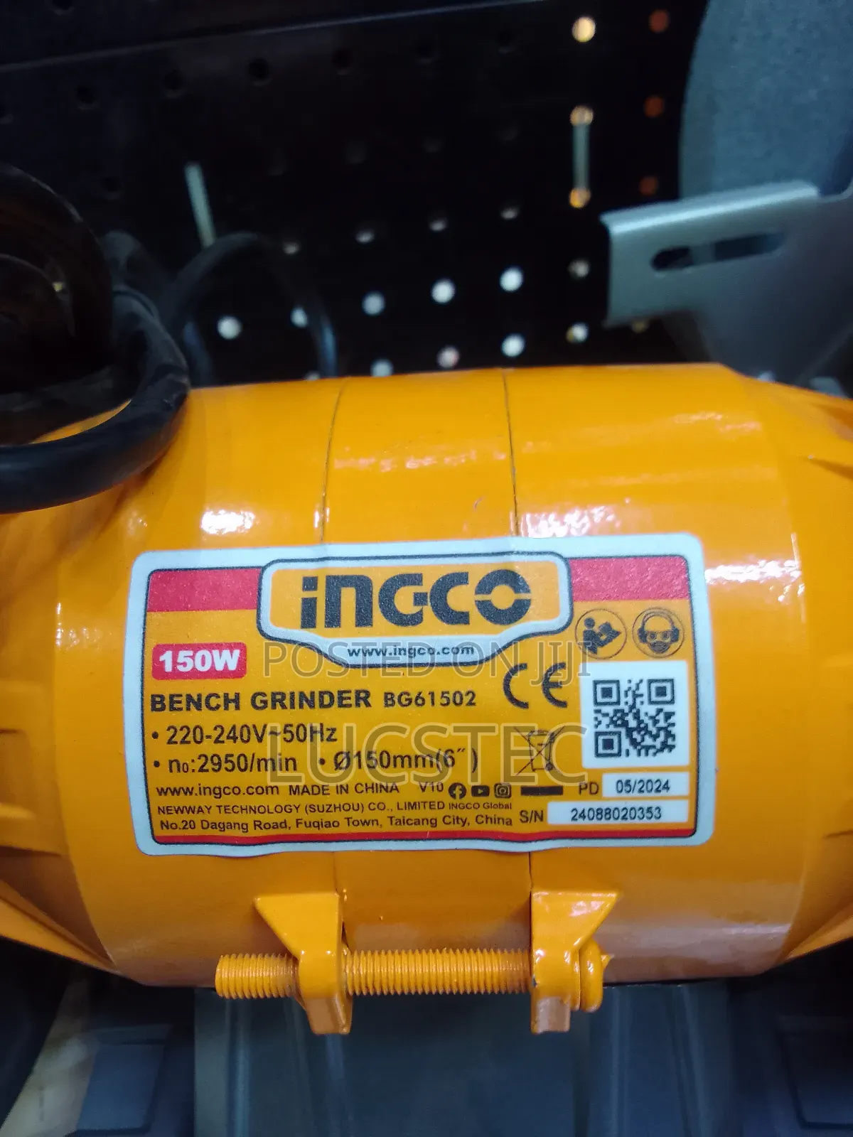 Ingco BG61502 Bench Grinder 150W