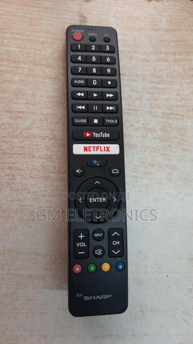 SHARP Smart TV Remote ( Youtube/ Nexflix) - thumbnail 2