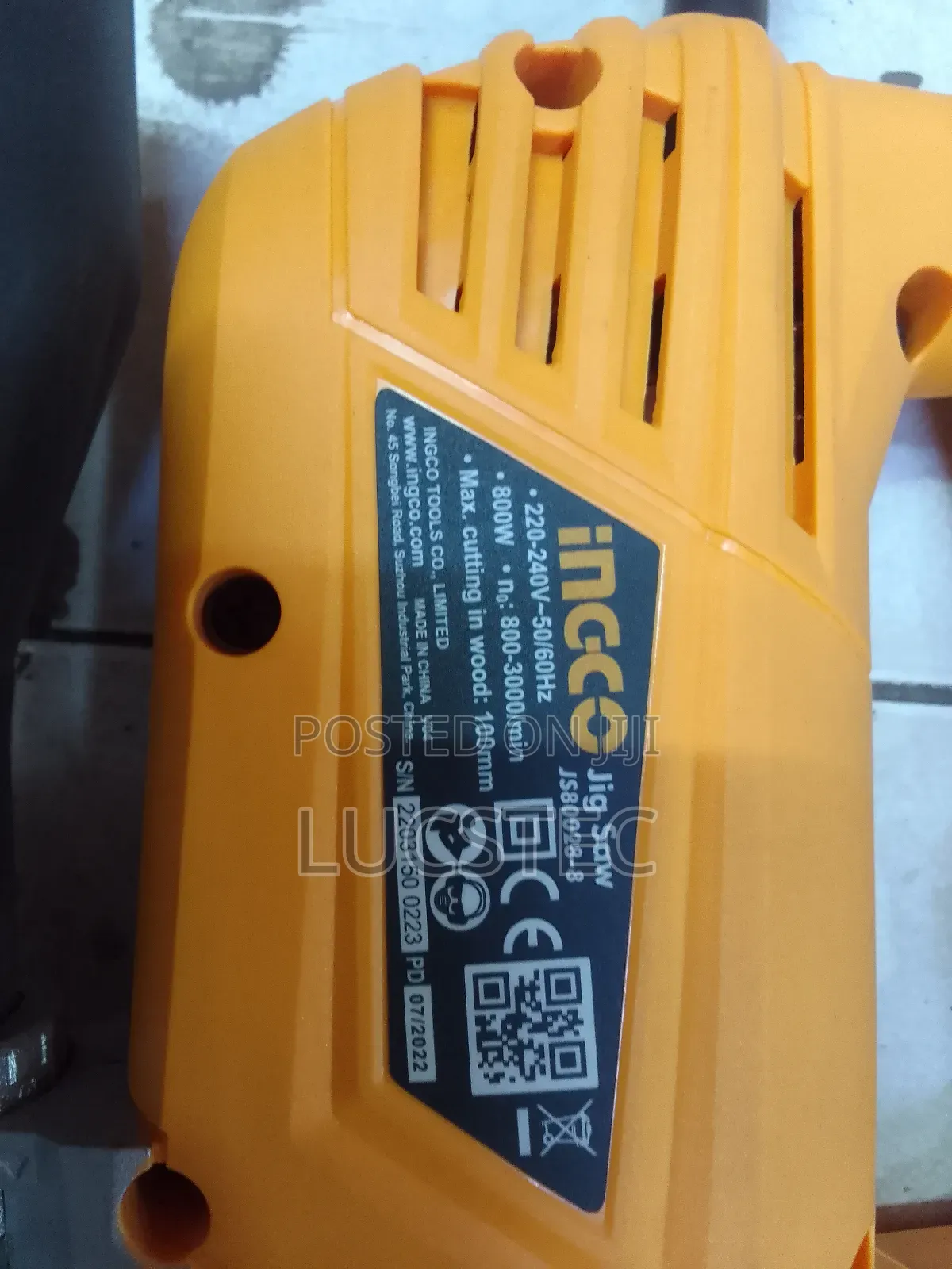 Ingco JS80028-8 Jig-Saw 800W