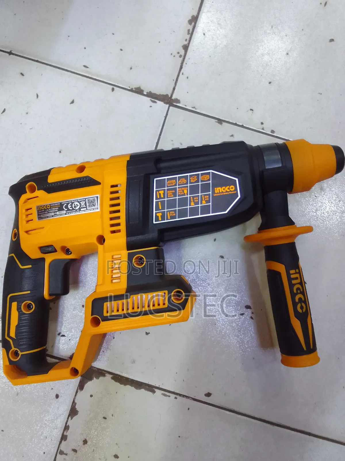 Ingco CRHLI20228 Lithium-Ion Rotary Hammer 20V