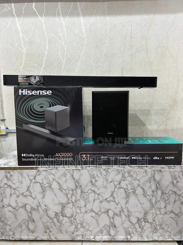 Hisense 3.1.2ch 280w Soundbar Ax3100g