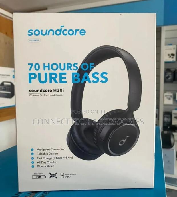 Anker Soundcore H30i Wireless on Ear Headphones - main view