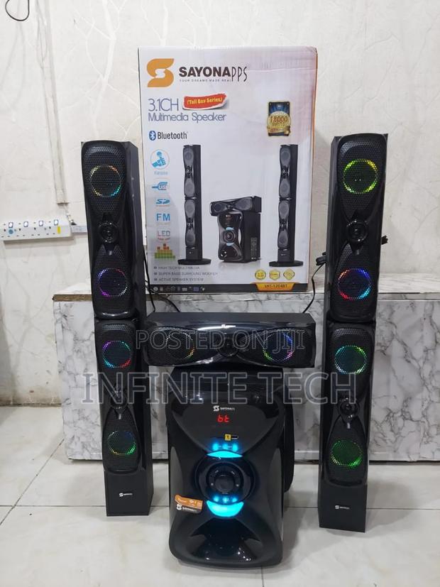 *SAYONAPPS* 3.1CH Multimedia Speaker System ( *SHT-1204BT* - main view